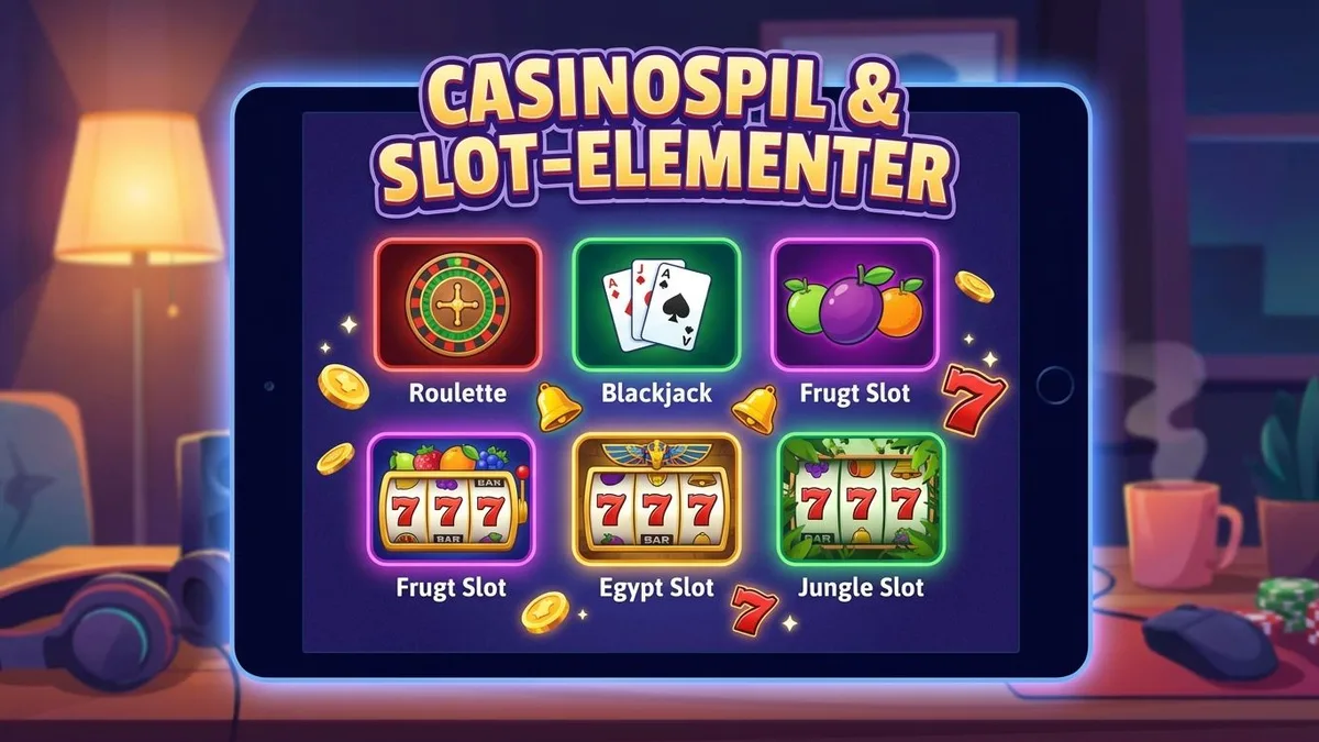 Casinospil og spilleautomater